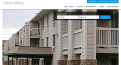 Desktop Screenshot of cherryridge-apts.com