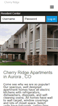 Mobile Screenshot of cherryridge-apts.com